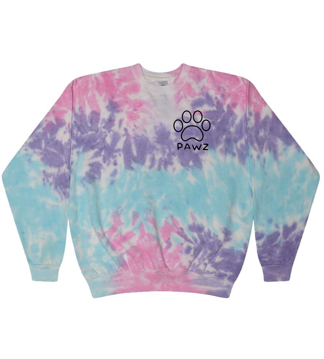 Cotton Candy Outline (Adult Crewneck)