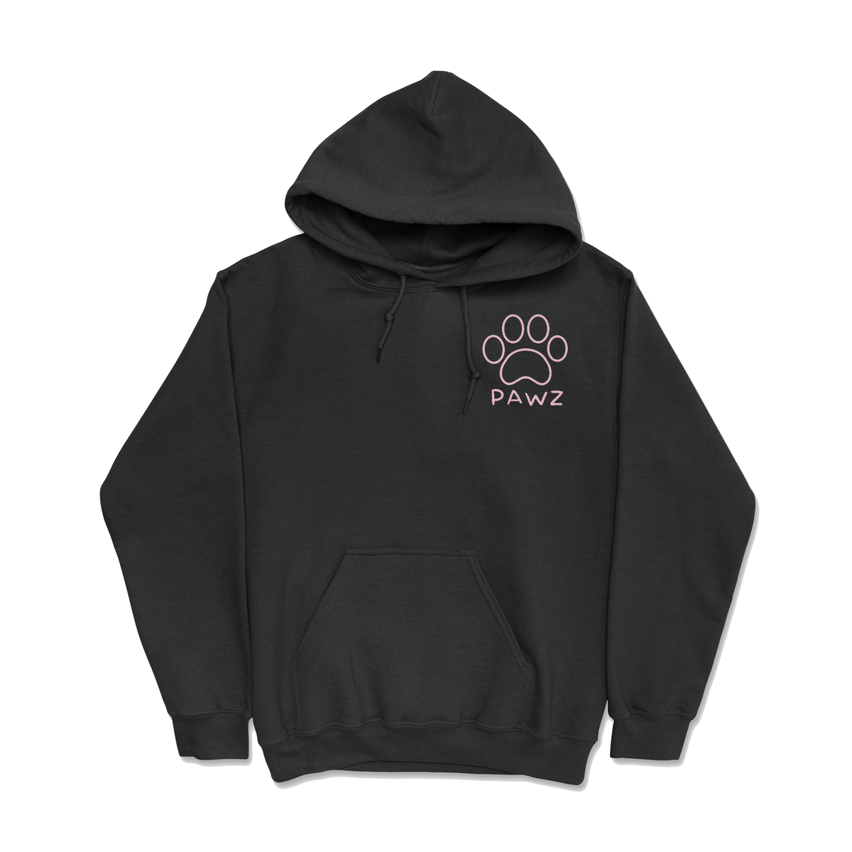 Salty Pawz Black/Pink (Adult Hoodie) Super Sale