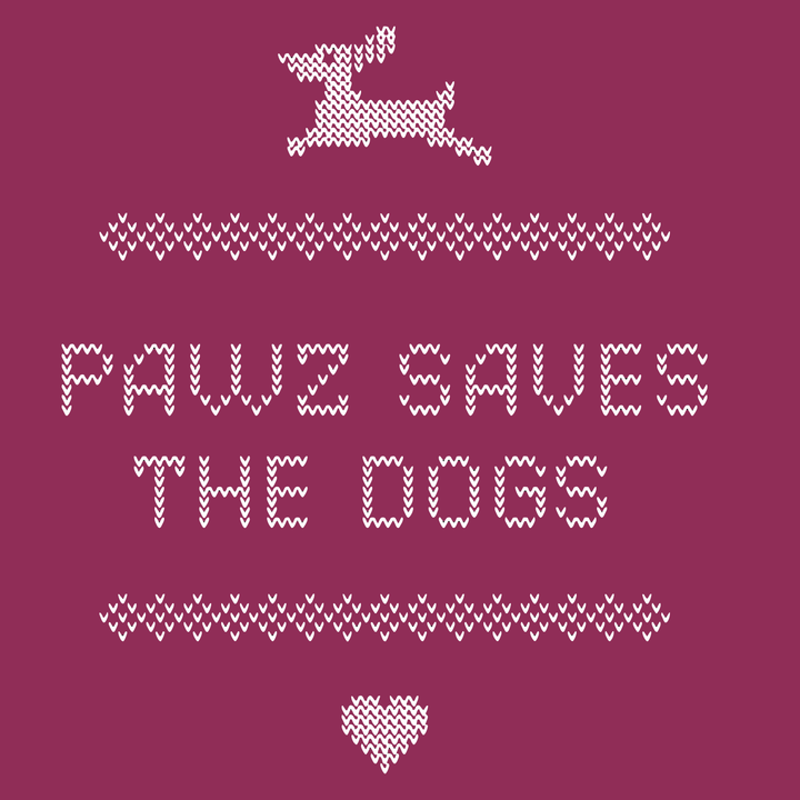 Pawz Saves Dogs - Front Print (Adult Short Sleeve T-Shirt)